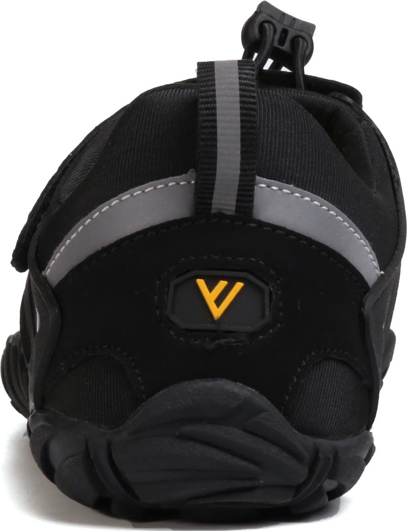 WHITIN Women's Minimalist Barefoot Trail Running Shoes | Wide Toe Box Size 10.5-11 Black 42 - Image 4